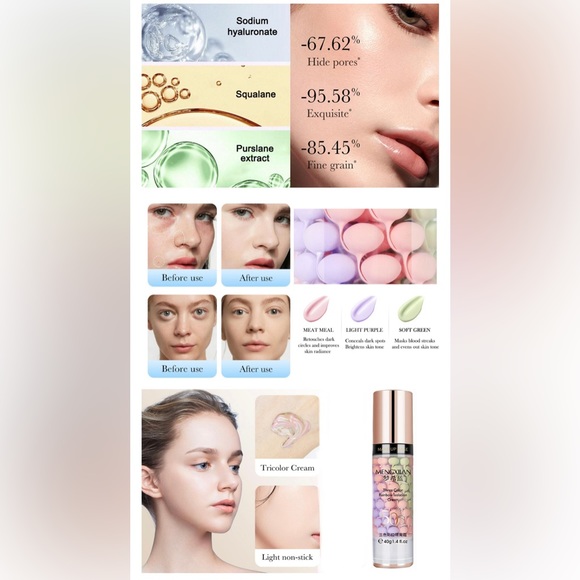 Pore Primer, Skin Tone Correcting Facial Serum - Picture 6 of 6